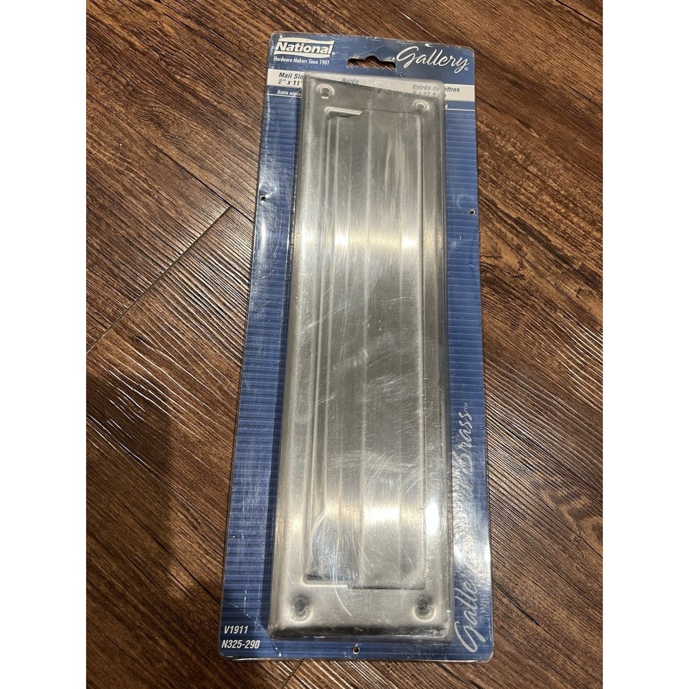 Gallery‎ Solid Brass Mail Slot 2" X 11" New In Pack